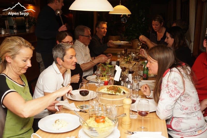 Käsespätzle Gasthaus Kreuz Bildstein Testabend