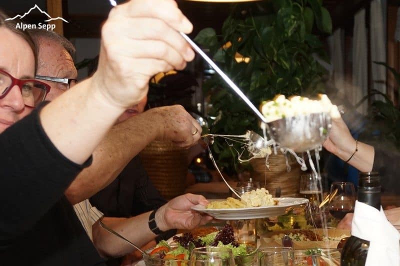 Käsespätzle Gasthaus Kreuz Bildstein Testabend
