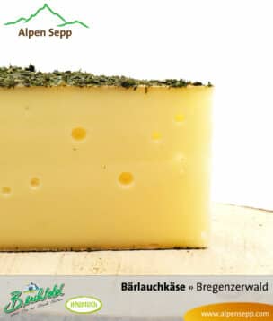 Bärlauchkäse - Schnittkäse