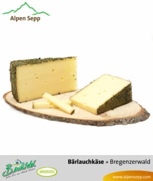 Bärlauchkäse Spezialität - würziger Käse