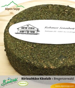 Bärlauchkäse Käselaib 6 kg