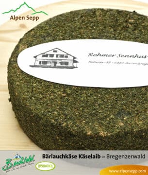Bärlauchkäse Käselaib 6 kg