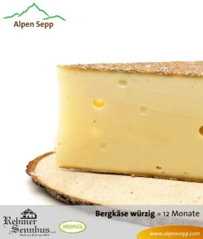 Heumilch Bergkäse, extra würzig - 12 Monate gelagert