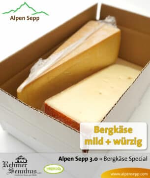 Bergkäse Testbox - günstige Käsebox