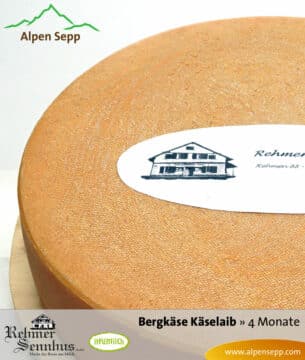 Milder Bergkäse Laib - 4 Monate gereift