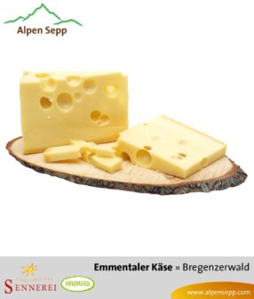 Emmentaler Käse aus Heumilch