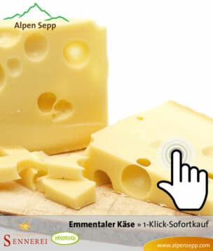 Heumilch Emmentaler Käse