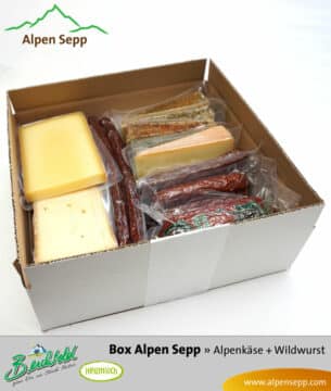 Geschenkbox Alpen Sepp - Wurst und Käse