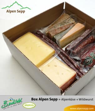 Geschenkbox Alpen Sepp - Wurst und Käse