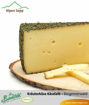 Kräuterkäse Käselaib