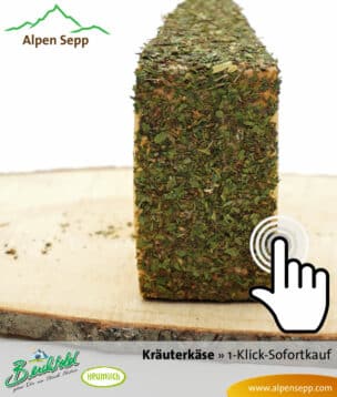 Heumilch Kräuterkäse zum Sofortkauf