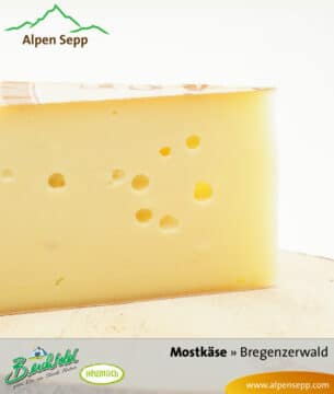 Mostkäse - Schnittkäse Spezialität