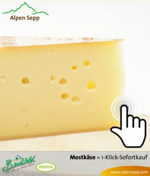 Mostkäse Spezialität zum Sofortkauf