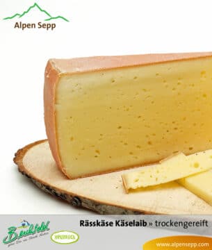 Rässkäse Käselaib - trockengereift