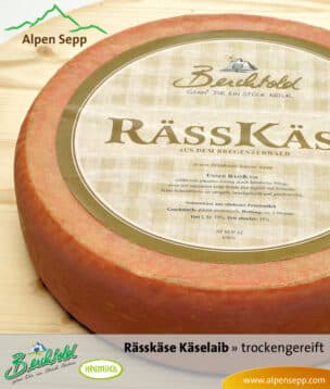 Rässkäse - trockengereift, Käselaib 6 kg