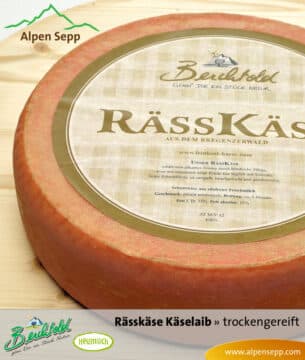 Rässkäse - trockengereift, Käselaib 6 kg