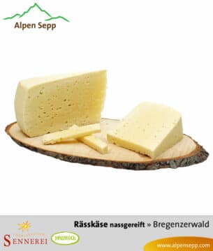 Heumilch Rässkäse, nassgereift