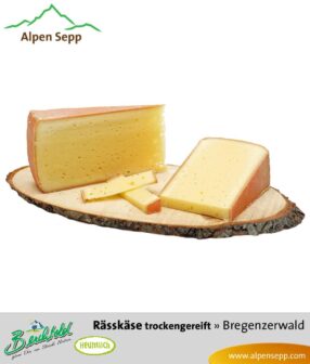 Rässkäse, trocken gereift - würziger Käse