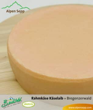 Heumilch Rahmkäse Laib mit 6 kg