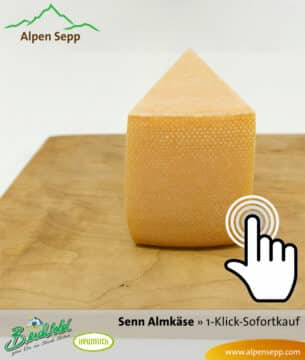 Almkäse, extra würzig, aus Heumilch