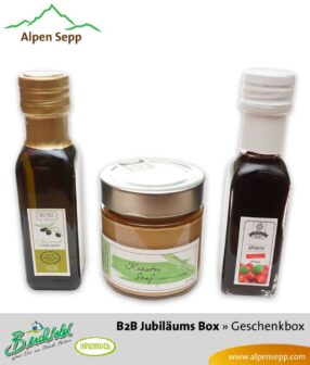B2B Grosse Geschenkbox Wurst und Käse