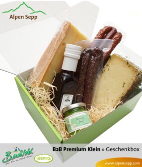 B2B Premium Geschenkbox Käse und Wurst