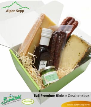 B2B Premium Geschenkbox Käse und Wurst