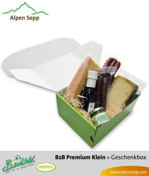B2B Premium Geschenkbox Käse und Wurst