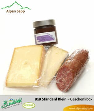 B2B Geschenkbox Wurst und Käse - klein