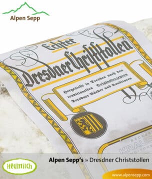 Original Dresdner Christstollen