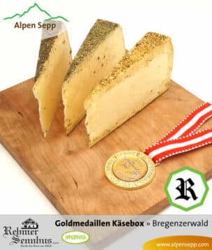 ♥ REHMOCTA Käse beim Kasermandl Wettbewerb 2017 ... 100/100 Punkten bewertet! = Goldmedaille 4 Goldmedaillen Käsebox