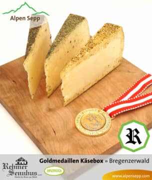 Goldmedaillen Käsebox