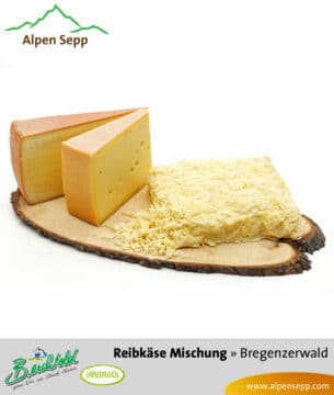 Heumilch Reibkäse Mischung - 1 kg