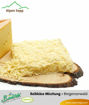 Reibkäse - würzige Käsemischung - 1 kg