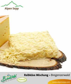 Reibkäse - würzige Käsemischung - 1 kg