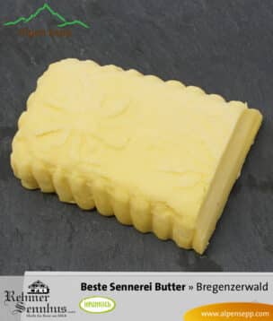 Sennereibutter aus Heumilch