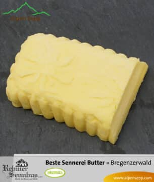 Sennereibutter aus Heumilch