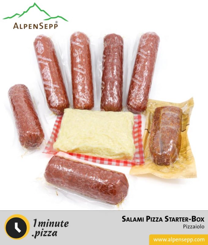 1minute.pizza Salami Box für Pizzas