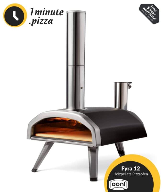 Ooni Fyra 12 Pizza Ofen Holzpellets