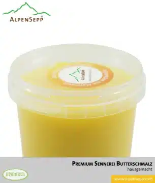 Premium Sennerei Butterschmalz | Butterreinfett bzw. Ghee | hausgemacht | 430 Gramm aus Heumilch® 8 Premium Sennerei Butterschmalz, Butterreinfett bzw. Ghee | hausgemacht | 430 Gramm