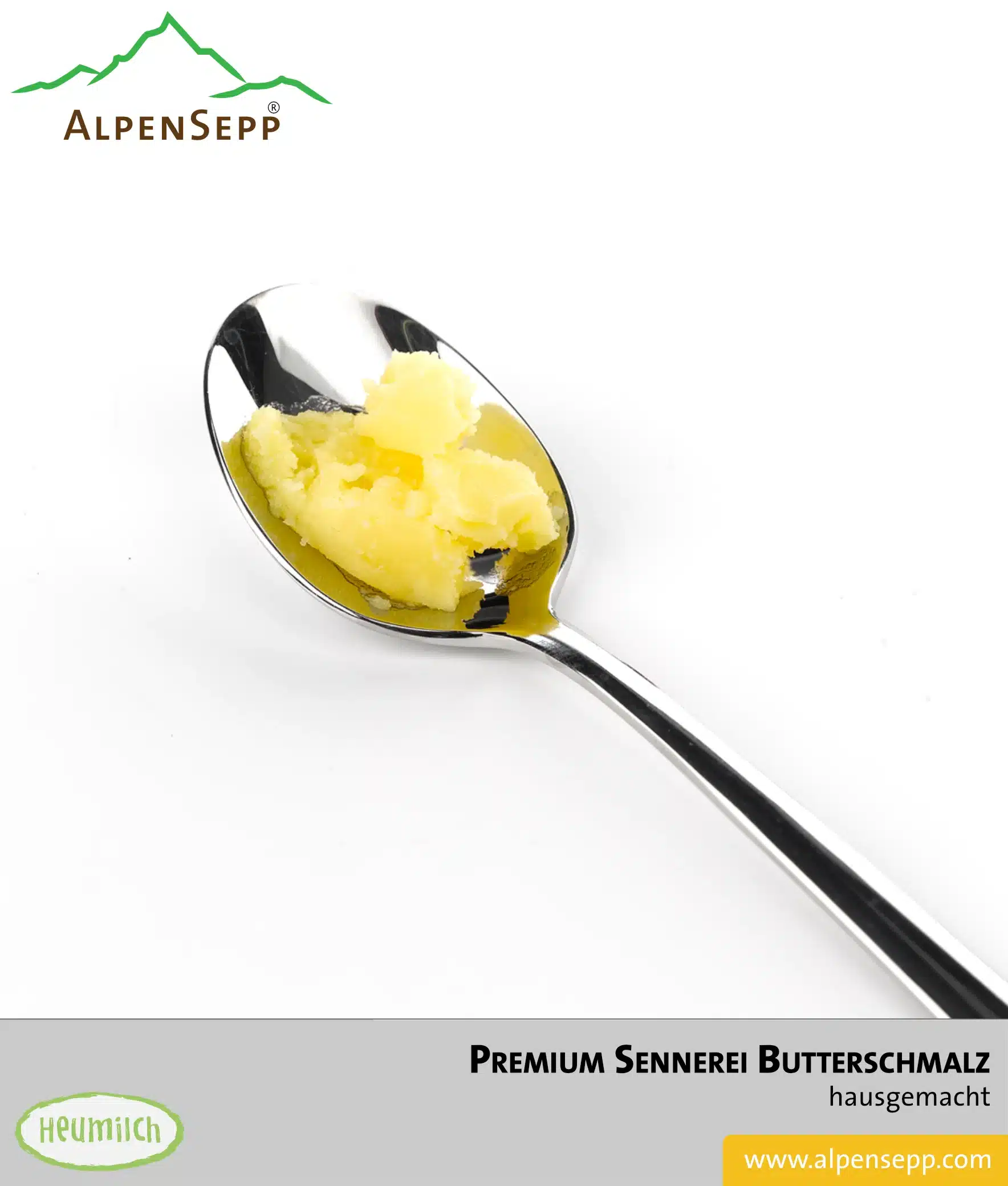 Premium Sennerei Butterschmalz | Butterreinfett bzw. Ghee | hausgemacht | 430 Gramm aus Heumilch® 4 Premium Sennerei Butterschmalz, Butterreinfett bzw. Ghee | hausgemacht | 430 Gramm